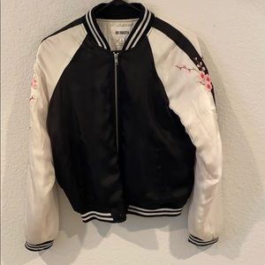 Bb Dakota Satin Bomber